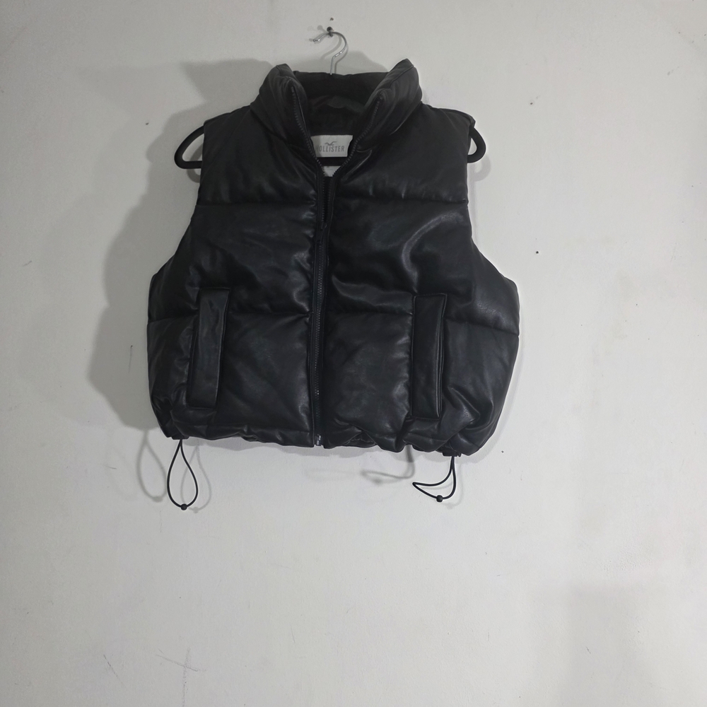 Hollister Black Puffer Vest